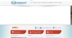 Desktop Screenshot of maestral-travel.net